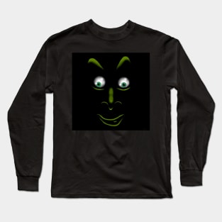 Creepy Face Long Sleeve T-Shirt